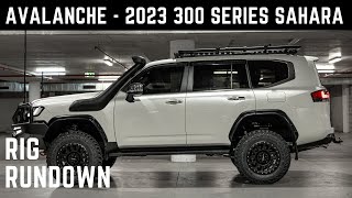 AVALANCHE. A 2023 LC300 Series Sahara Build by Shannons Engineering