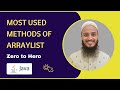 ArrayList | Most Commonly Used Methods | Java Collections Framework