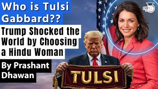 Trump Shocked the World by Choosing a Hindu Woman USA's Spy Chief | Who is Tulsi Gabbard?