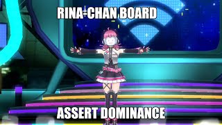 when you install windows on your Rina-chan board