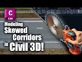 Modeling Skewed Corridors in Civil 3D