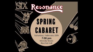 UA Resonance Spring Cabaret 2023