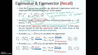Week 13 Partial Differential Equation Part 1 Eigenvalue vs Eigenvector vs Eigenfunction