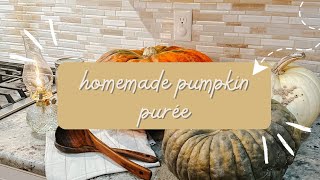 VLOG: homemade pumpkin purée, how to preserve it and what we use it for.