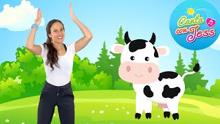 La Vaca Lola (Lola The Cow) Dance | Action Songs for Kids by a Native Spanish Speaker