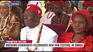 Obeagwu Community Celebrates New Yam Festival  In Enugu