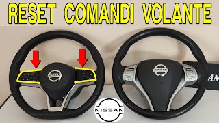 Nissan Qashqai Modifica Pulsanti Comandi al Volante, Sostituzione Volante Qashqai Restyling Tagliato