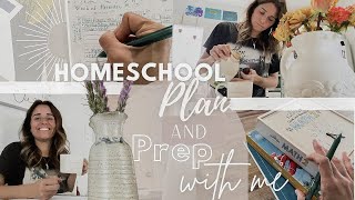 Homeschool Planning with Me | Weekly Planning | How I Plan