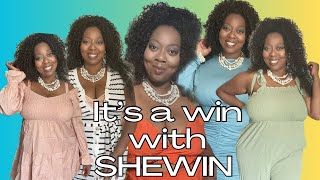 SHEWIN CURVY TRY ON HAUL It's A Win With SHEWIN 👌🏾👌🏾