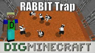 RABBIT Trap in Minecraft Java Edition