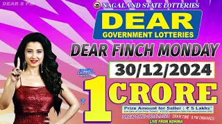 LOTTERY LIVE DEAR 8 PM 30.12.2024 NAGALAND STATE LOTTERY LIVE DRAW LOTTERY SAMBAD LIVE FROM KOHIMA