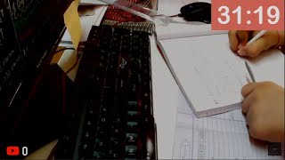 study with me live pomodoro | 2 hours