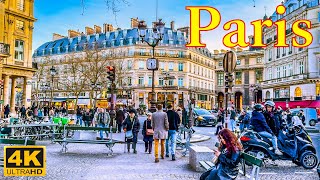Paris, France🇫🇷 - Paris February 2024 - 4K HDR - Walking Tour   | Paris 4K | A Walk In Paris