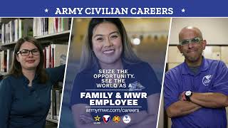 Army Family and MWR Business and Recreation Civilian Careers - 60 seconds