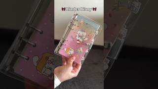 Unbox Cutest School Journal Diary 🌷✨🎀#trending #stationery #diary #kawaii #cute #journaling #gift