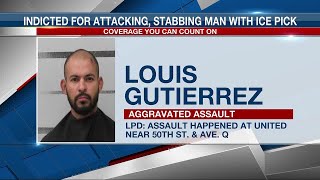 Lubbock County grand jury formally charges man in ice pick stabbing