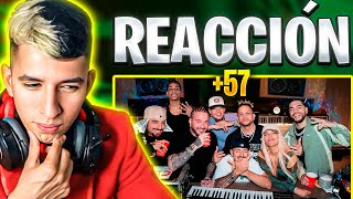 REACCIONANDO A +57 KAROL G, FEID, DFZM, ft. OVY, J BALVIN, MALUMA, RYAN CASTRO, BLESSD | Chanty