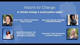 SRS Visions for Change: Is Climate Change a Social Justice Recording