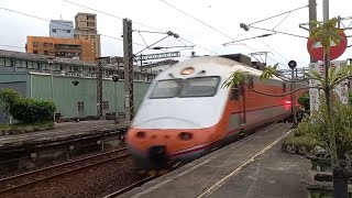 臺鐵122次自強號樹林車站通過紀錄 | 2021.12.26 | Taiwan Railway | 粘粘的鐵道攝影