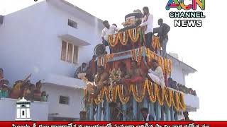 జగిత్యాల : పెంబట్ల శ్రీ దుబ్బ రాజరాజేశ్వరాలయం లో ఘనంగా జరిగిన స్వామి వార్ల రథోత్సవం