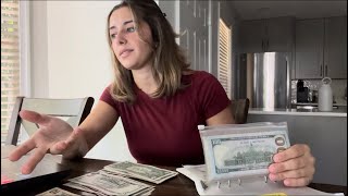 ASMR Budget with Me - Cash Stuffing (Soft Spoken) | FULL PAY TRANSPARENCY