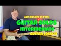 How To Add Melody In Your Guitar Solos//Intermediate Guitar Lesson