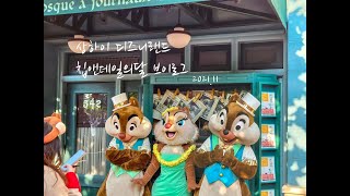 상하이디즈니랜드 11월 브이로그/칩앤데일의 달/디즈니재개장/shanghai disneyland Vlog/2021.11