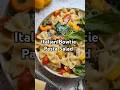 Italian Bowtie Pasta Salad Recipe #shorts