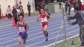 世田谷記録会 (2015.4.4)　3000m 7組 山口修平  後沢広大