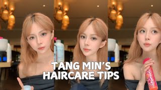 [CC] 汤敏的护发小贴士 | Tang Min's Haircare Tips: Repairing Damaged Hair After Bleaching