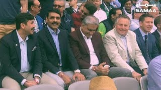 COAS Gen Bajwa at Lord's to watch Pakistan-South Africa World Cup match