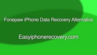 Fonepaw iPhone Data Recovery Alternative