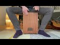 modern cajon solo rock u0026 latin grooves