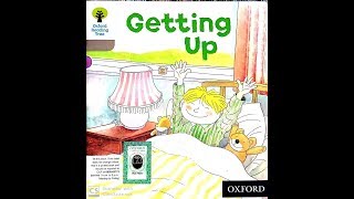 GETTING UP Qxford Reading Tree Stage 1 Wordless Story Lilac