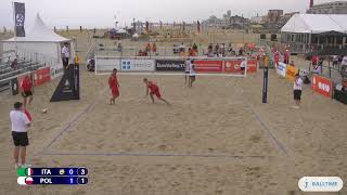 Dal Corso/Viscovich ITA 1x2 Kantor/Zdybek POL [20] 1-2 (14-21, 21-18, 13-15)