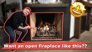 How do I get an open fireplace?? ( Tips and regulations for the PERFECT Fireplace!! )