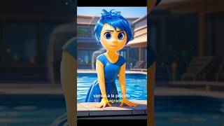 Alegría y Desagrado van a la Piscina #intensamente2 #intensamente #insideout2 #insideout2 #shorts