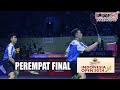 🔴LIVE - Sabar/Reza (INA) vs Lee Jhe-Huei/Yang Po-Hsuan (TPE) Indonesia Open 2024