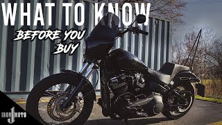 BEFORE You Buy A Softail Street Bob!