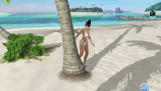 DEAD OR ALIVE Xtreme Venus Vacation (DOAXVV) - Nyotengu and the Palm tree