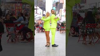 Lil Boo Thangs in Times Square?!😱 - Montana Tucker and Nick Kosir #dance #nyc #shorts