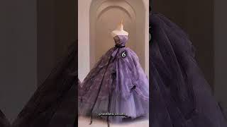 Which purple gown would you choose for yourself 💜✨#aesthetic #fypシ゚viral #shorts