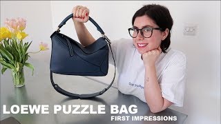 LOEWE PUZZLE BAG (medium) |  First Impressions \u0026 MOD SHOTS