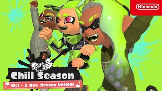 Splatoon 3 – Chill Season 2024 [Crimson Havoc/Hydrostatic Voltage] – Announcement – Nintendo Switch