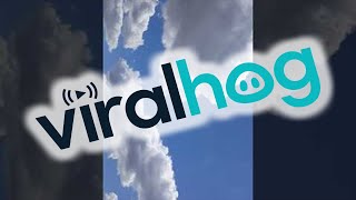Dust Devil Blows Construction Supplies Into Sky || ViralHog