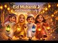 Eid Mubarak 🌙 Kids Celebration Song | Eid Around the World 🕌 | Salam Kids