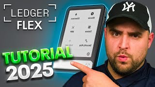 LEDGER FLEX : TUTORIAL COMPLETO ( ENVIAR, RECIBIR, COMPRAR, STAKING PASO A PASO)