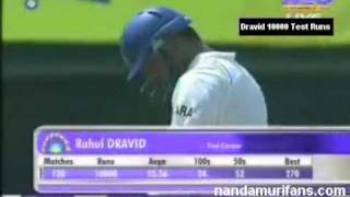 Dravid completes 10000 Test runs
