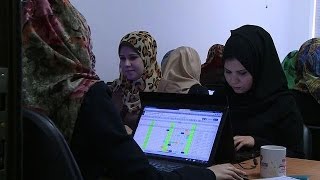 Through start-up, Gazans reach beyond blockade