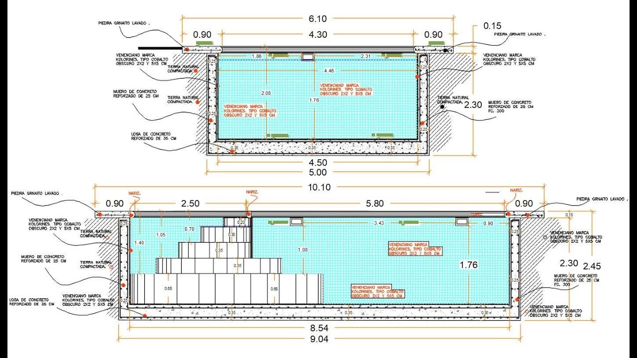 Swimming Pool Structural Design